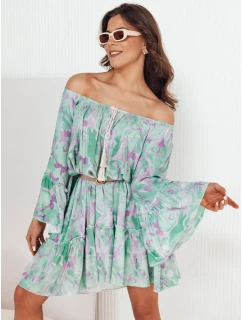 Španielske šaty FIONUALA zelené FashionStreet EY2483