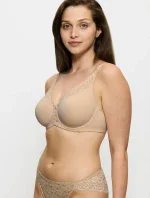 Dámska podprsenka Amourette W01 - YELLOW - svetlo béžová 0026 - TRIUMPH