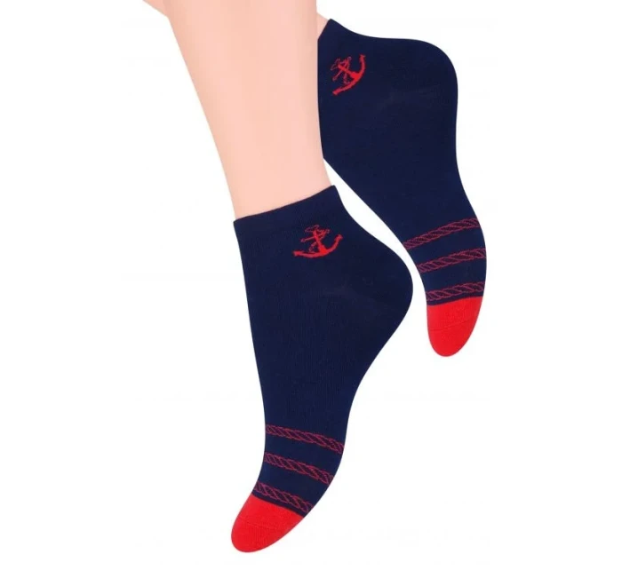 Dámske členkové ponožky Steven art.114