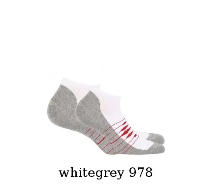 Pánske členkové ponožky Wola Sportive W91.1N3 Ag + vzor