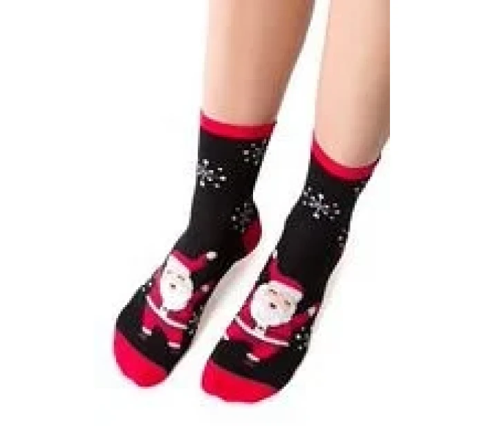 Dámské vánoční ponožky model 21327638 3540 - Steven Dámské vánoční ponožky model 21327638 3540 - Steven