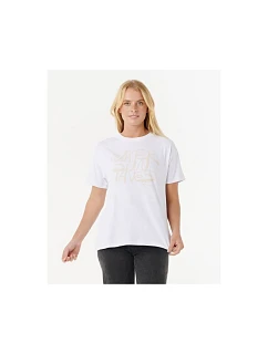 Koszulka RIP CURL OCEANIC RELAXED TEE biała