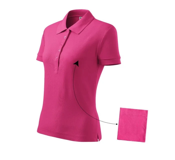 Polokošeľa Malfini Cotton W MLI-21340 fialová červená