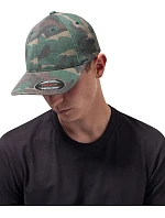 Flexfit 6977CA 6-panelová čiapka s kšiltom „Camo“ 55.6977 zelená kamufláž Flexfit 6977CA 6-panelová čiapka s kšiltom „Camo“ 55.6977 zelená kamufláž