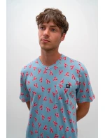 Pohodlná pánská noční košile model 17161924 - Vamp Pohodlná pánská noční košile model 17161924 - Vamp