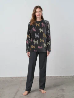 Hřejivé dámské pyžamo model 18122549 - Vamp