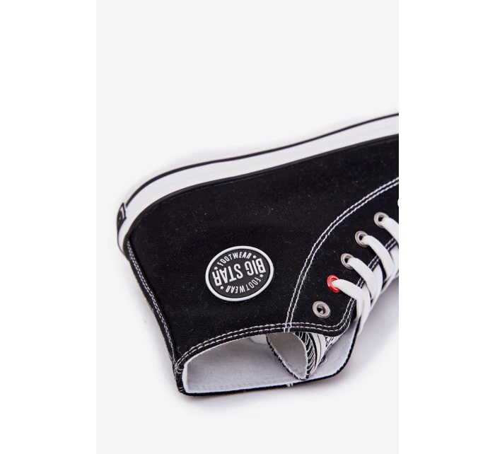 Textilní Pánské Tenisky Big Star model 21686414 HIPOLY SYSTEM Černé - Big Star Shoes