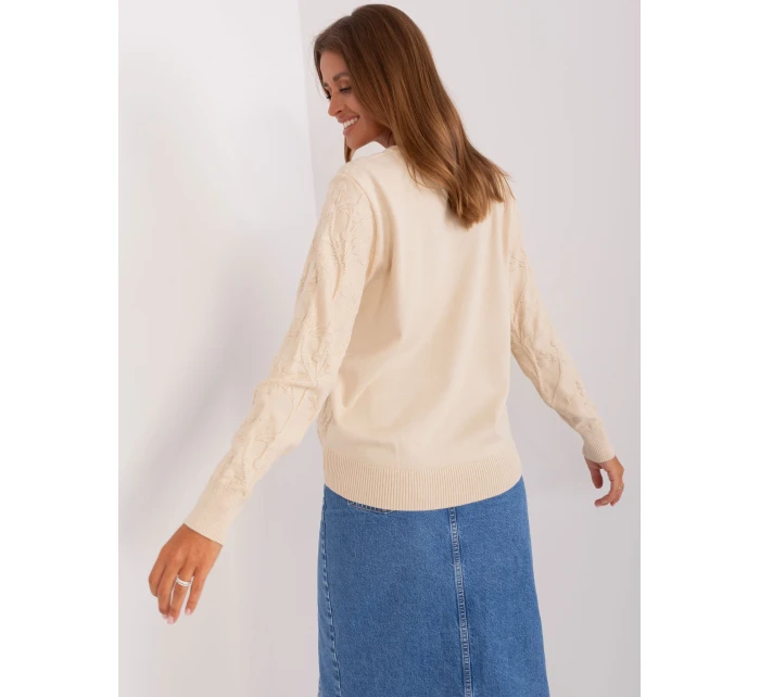 Jumper AT SW 2231.99P svetlo béžová