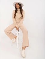 Sweter AT SW model 20459125 beżowy - FPrice Sweter AT SW model 20459125 beżowy - FPrice