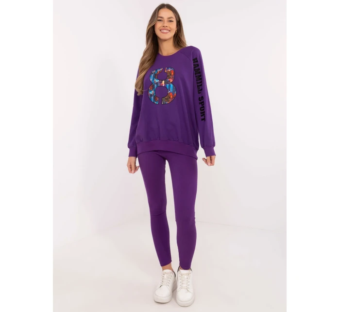 Sada EM KMPL model 20806590 tmavě fialová - FPrice Sada EM KMPL model 20806590 tmavě fialová - FPrice