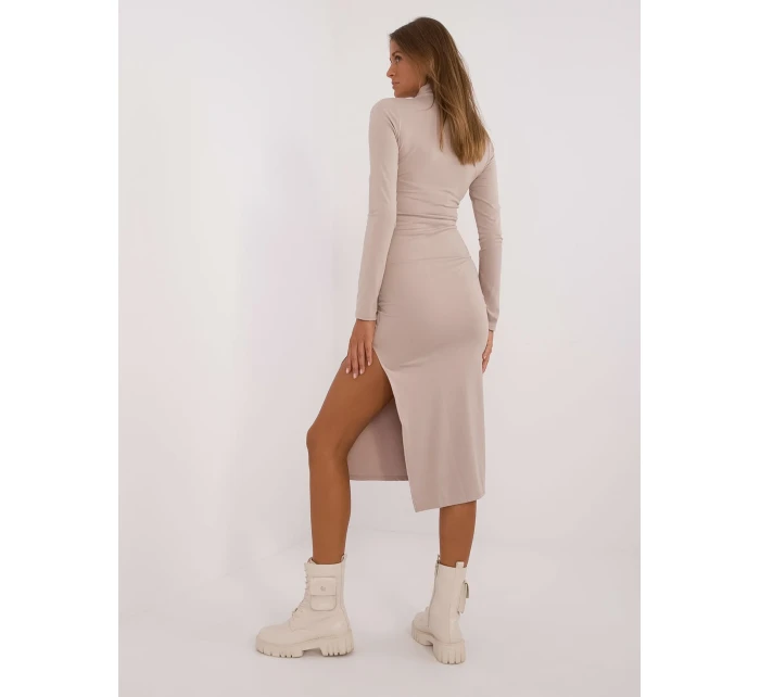 Šaty LK SK 509642.02 béžové Šaty LK SK 509642.02 béžové