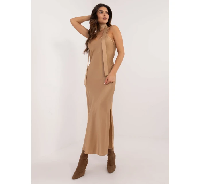 Šaty LK SK 509715.51 camel Šaty LK SK 509715.51 camel