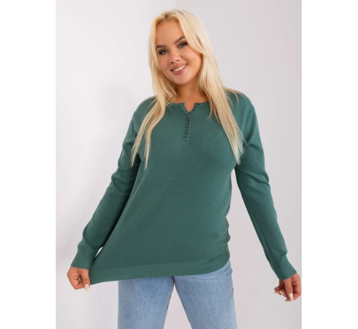 PM SW PM 3897 jumper.06P tmavo zelená
