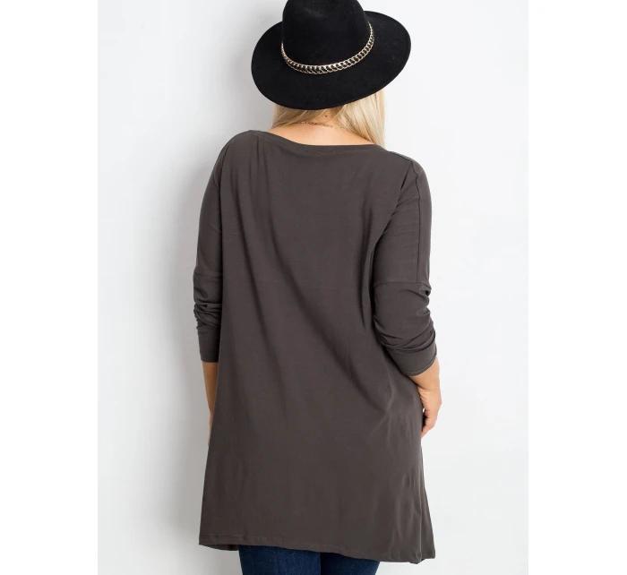 Bluzka RV BZ model 21802898 khaki - FPrice Bluzka RV BZ model 21802898 khaki - FPrice