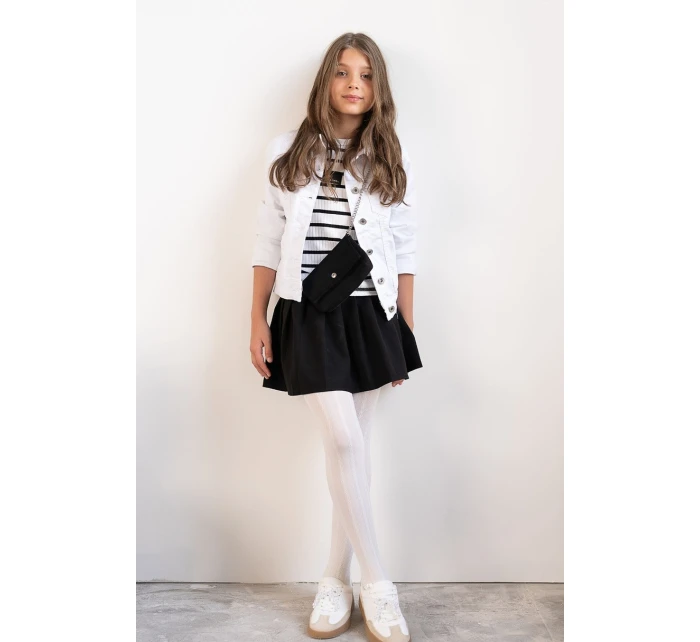 "Detské pančuchy s vypuklým geometrickým vzorom TRESSA JUNIOR DR2522"