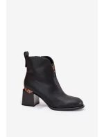 Topánky na podpätku model 217727 Krok vo veľkom štýle Topánky na podpätku model 217727 Krok vo veľkom štýle