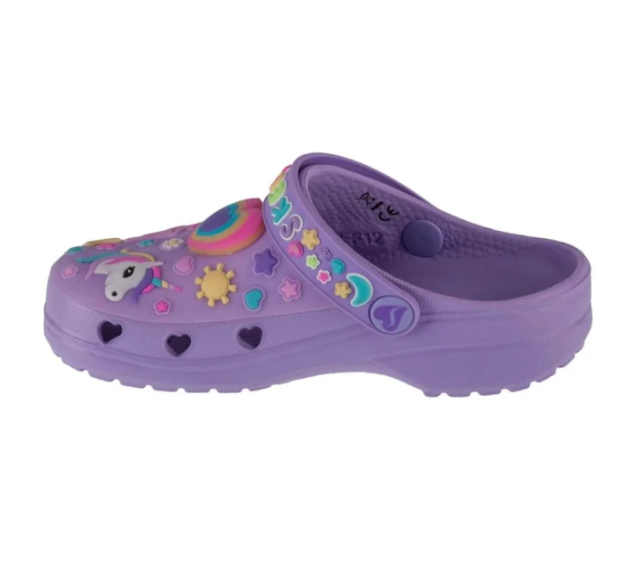Skechers Heart Charmer - Dievčenská krajina 308406L-LVMT Purple 30