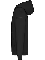 Daiber 8046 Pánská interlock mikina s kapucí 02.8046 black