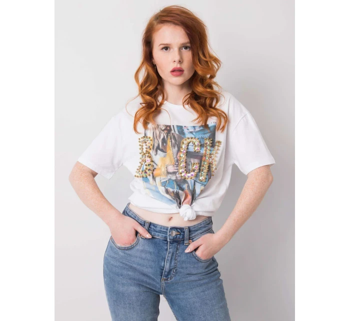 Tričko HB TS 3056.77P biela