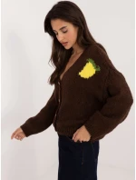 Jumper MI SW model 20506952 hnědý - FPrice Jumper MI SW model 20506952 hnědý - FPrice