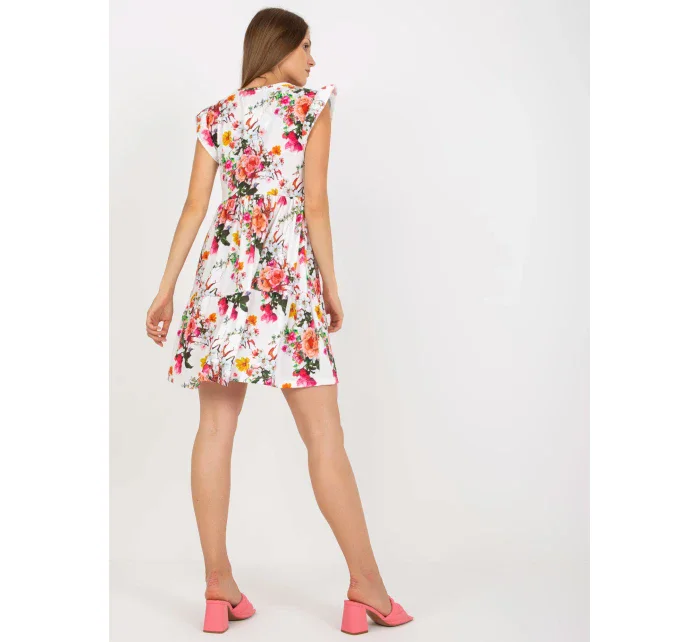 Dámské šaty RV SK model 17505336 bílé a červené - FPrice