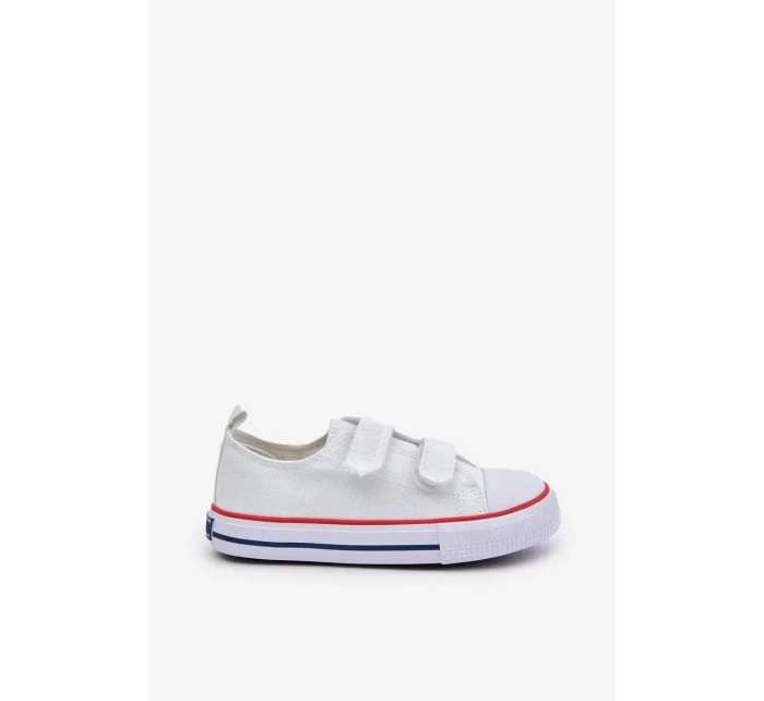Detské tenisky na suchý zips Big Star White Detské tenisky na suchý zips Big Star White