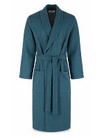 Pánsky župan Vestis Saimaa Teal Waffle Robe Pánsky župan Vestis Saimaa Teal Waffle Robe