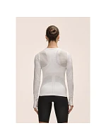 Dámske tričko Casall Maze Long Sleeve, biele Dámske tričko Casall Maze Long Sleeve, biele
