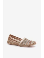 Elegantní Kožené Espadrilky S Pletením Multikolor model 21684984 - Zazoo
