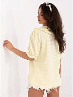 Koszula MI KS model 22118157 jasny żółty - FPrice