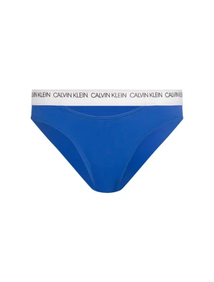 Spodný diel plaviek KW0KW00658-CHQ modrobiela - Calvin Klein