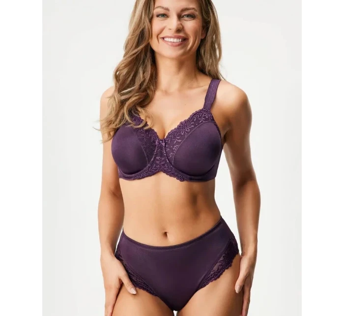 Ladyform mäkké maxi nohavičky tmavo fialové 00EH - Triumph