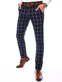FashionStreet pánske tmavomodré chinos nohavice UX3690