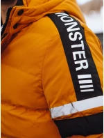 Pánská prošívaná zimní bunda žlutá Dstreet model 21971572 - FashionStreet