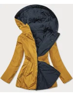 Tmavě oboustranná dámská prošívaná bunda model 15884808 - MHM