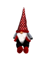 VIANOČNÝ TRPASLÍK SEDIACI 92CM