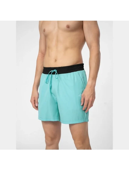 Šortky M model 18561875 tyrkysová - 4F Šortky M model 18561875 tyrkysová - 4F