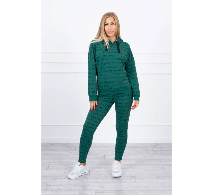 Zelená sada s potiskem Zelená sada s potiskem