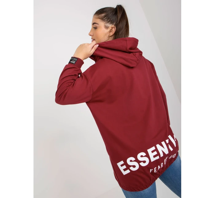 Mikina RV BL model 17821442 bordó - FPrice Mikina RV BL model 17821442 bordó - FPrice