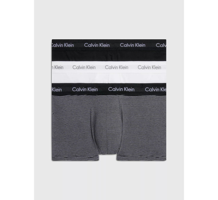 Pánske spodné prádlo 3P LOW RISE TRUNK 0000U2664GIOT - Calvin Klein
