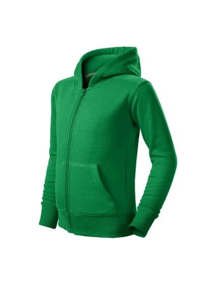 Trendy Zipper mikina dětská středně zelená Trendy Zipper mikina dětská středně zelená