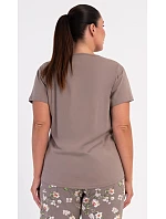 Dámské pyžamo kapri model 22405247 - Vienetta Dámské pyžamo kapri model 22405247 - Vienetta