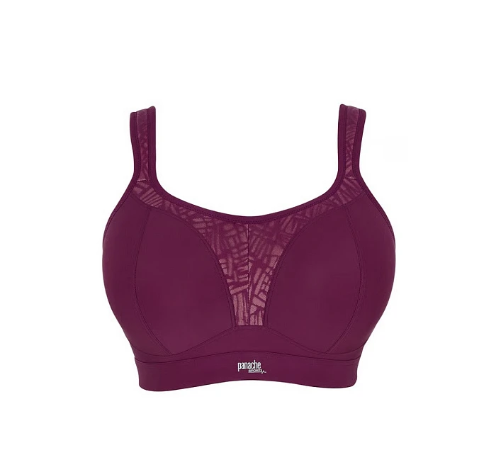 Sportovní podprsenka model 22046478 34 D Bordó - Panache