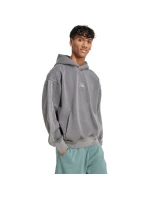 Pánská mikina Fleece Washed Hoodie grey pánské oblečení model 21730232 - ADIDAS Pánská mikina Fleece Washed Hoodie grey pánské oblečení model 21730232 - ADIDAS