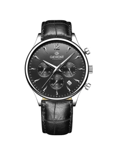 Pánské hodinky Chronograph Sapphire Black Silver model 21807549 - Giewont