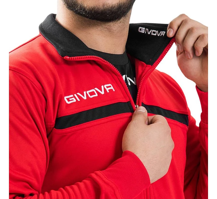 Givova Tuta tepláková súprava Givova One M TT012 1210 červená/čierna