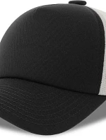 Atlantis Headwear Record-S 5-panelová truckerová čiapka 33.0263 čierna