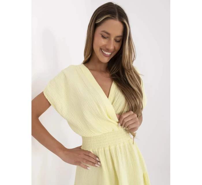 Šaty MI SK 92160.00 svetložltá