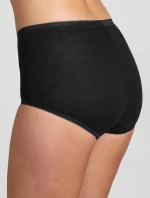 Dámske nohavičky Sloggi Basic+ Maxi 2P čierne 0004