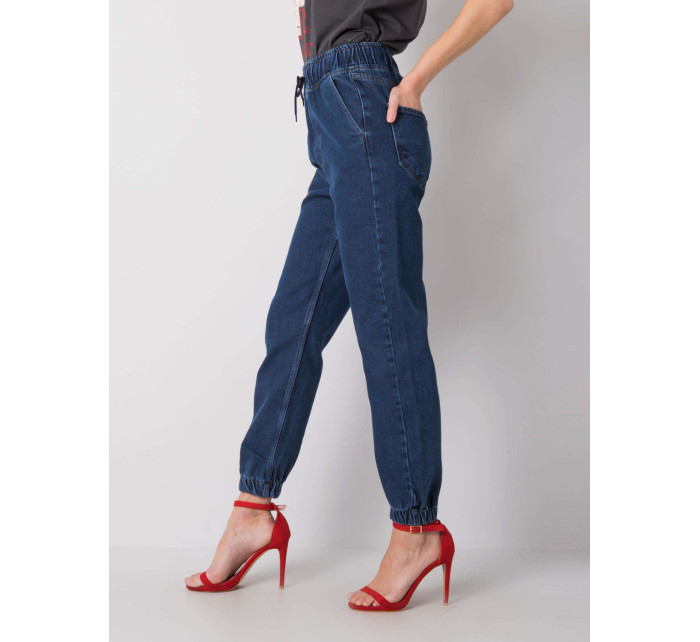 Dámské džíny s vysokým pasem 2882 - RUE PARIS